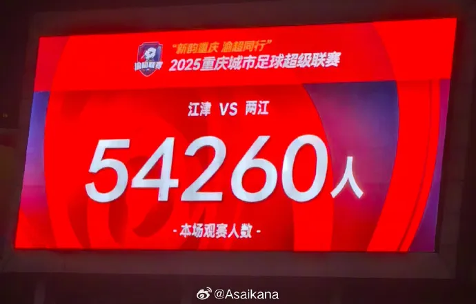 九游娱乐-“渝超”决赛：两江2-1江津夺冠，现场观众54260人